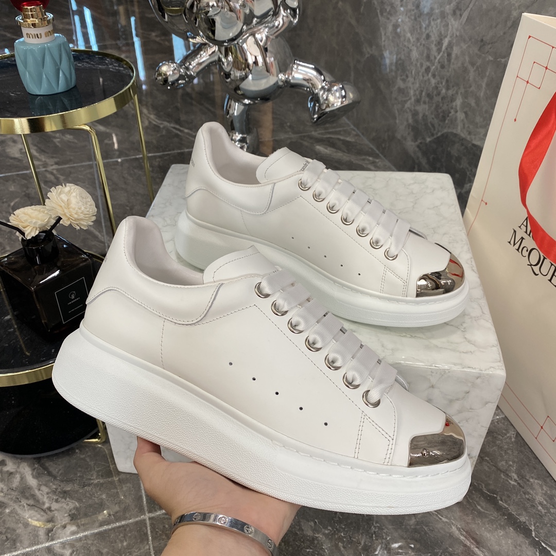 Alexander Mcqueen Male Basic Shoes White M-l-s