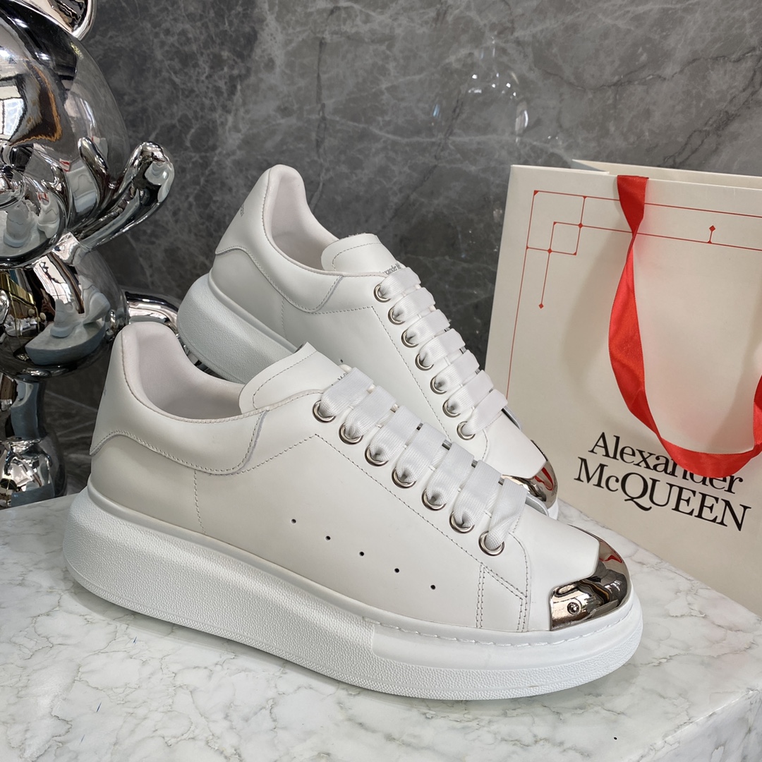 Alexander Mcqueen Male Basic Shoes White M-l-s