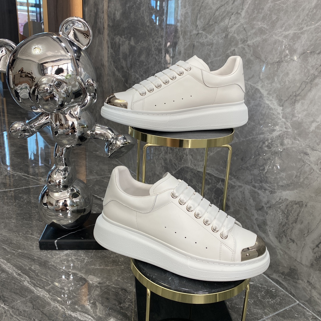 Alexander Mcqueen Male Basic Shoes White M-l-s