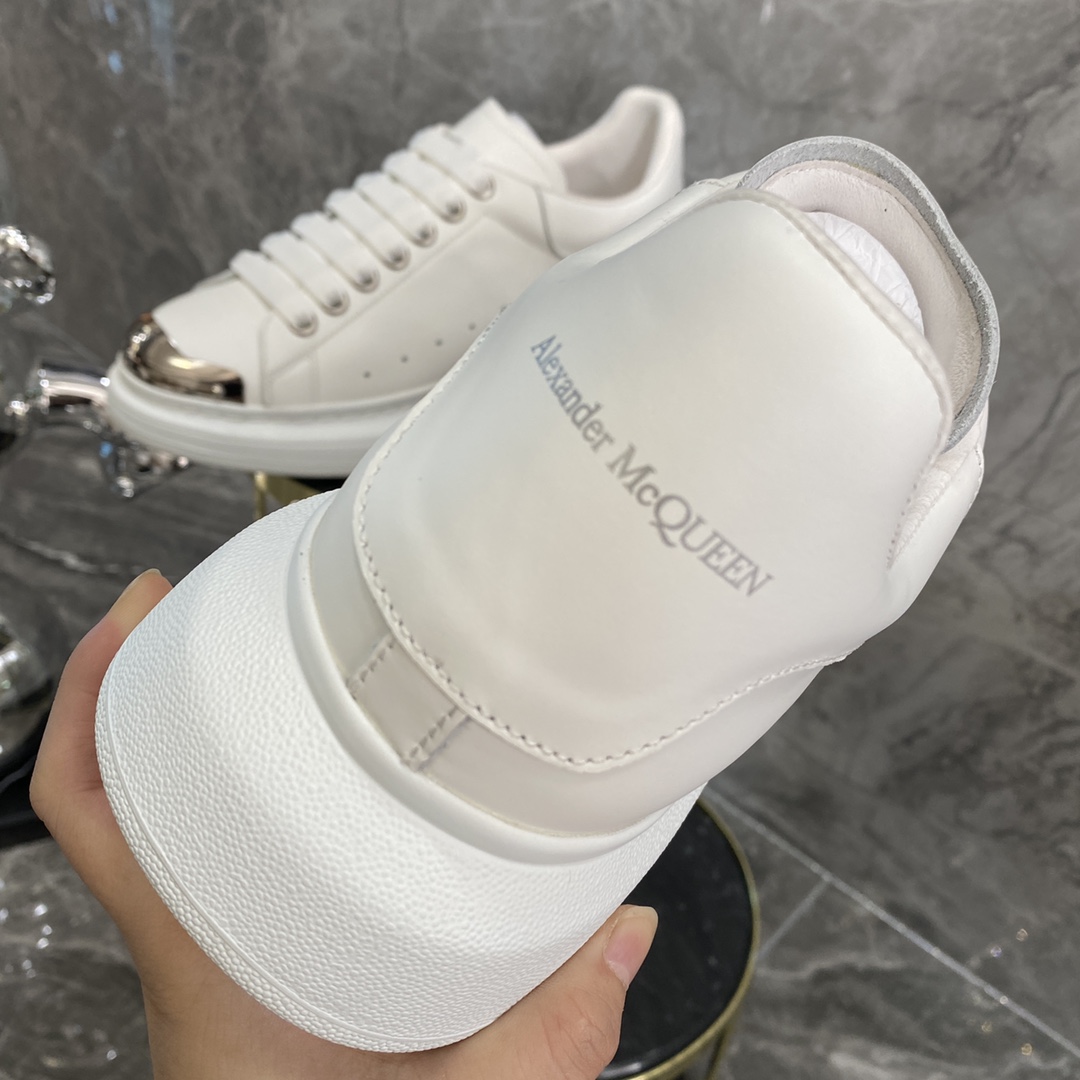 Alexander Mcqueen Male Basic Shoes White M-l-s