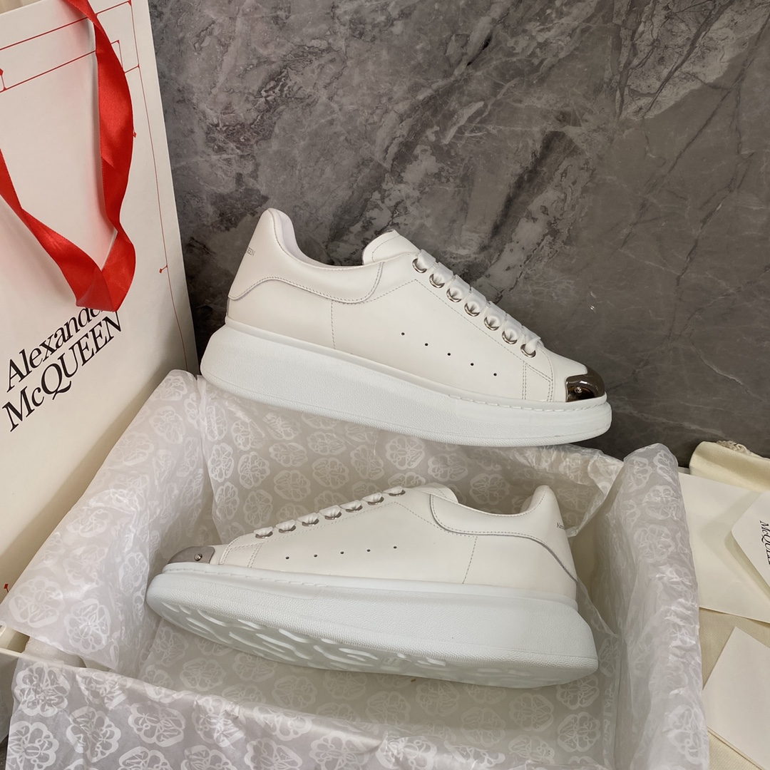 Alexander Mcqueen Male Basic Shoes White M-l-s