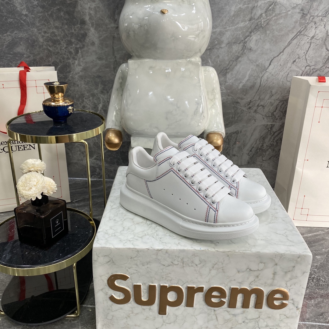 Alexander Mcqueen Male Basic Shoes White M-l-s