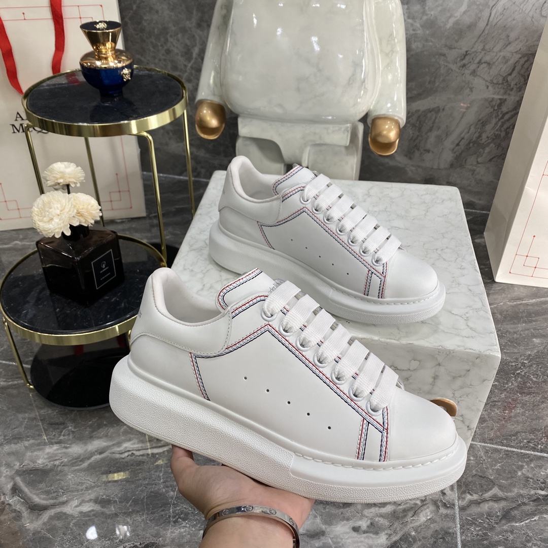 Alexander Mcqueen Male Basic Shoes White M-l-s