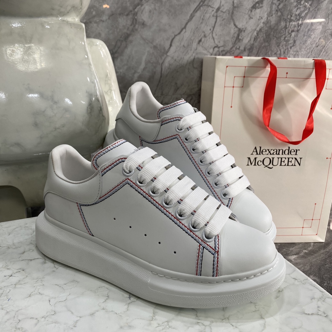 Alexander Mcqueen Male Basic Shoes White M-l-s