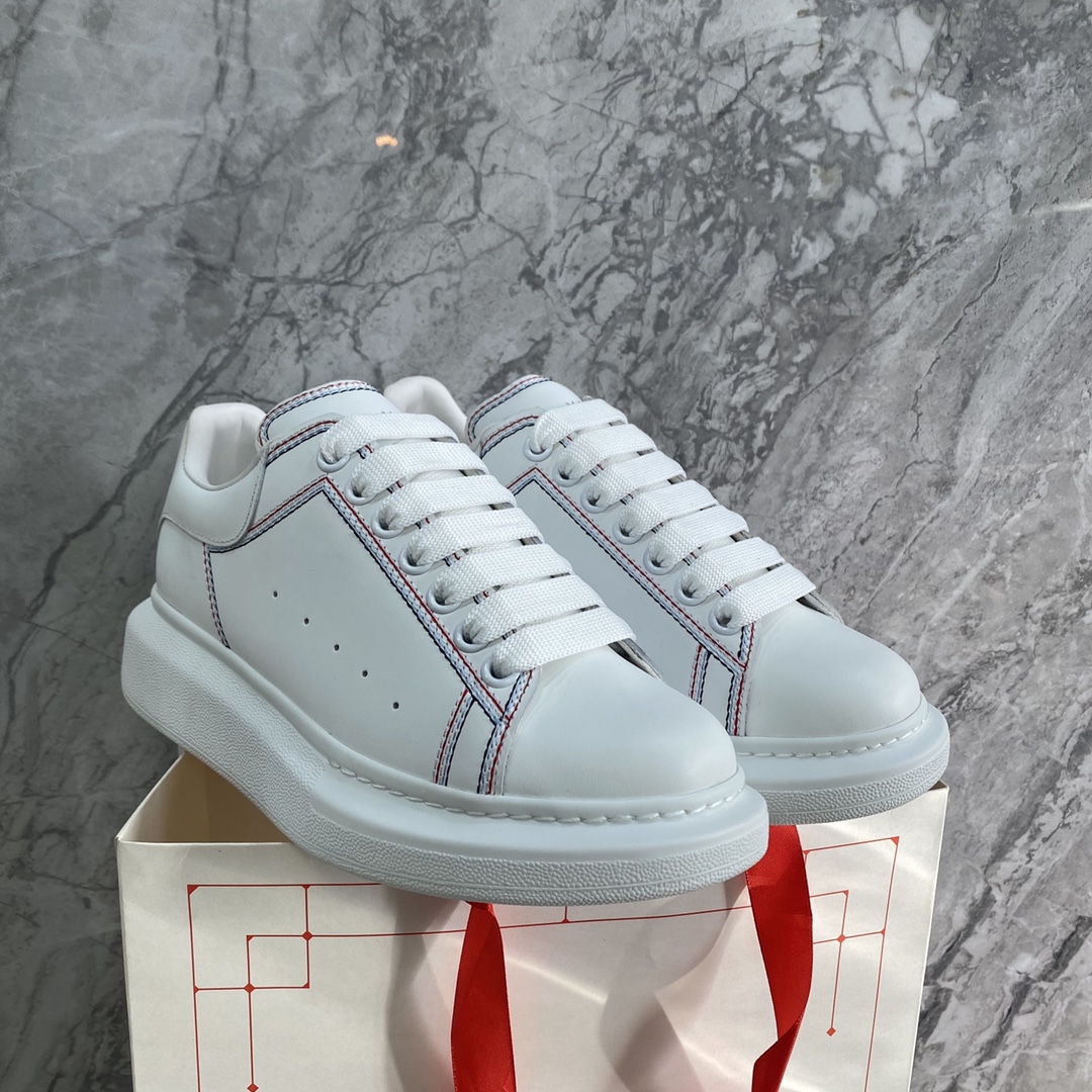 Alexander Mcqueen Male Basic Shoes White M-l-s