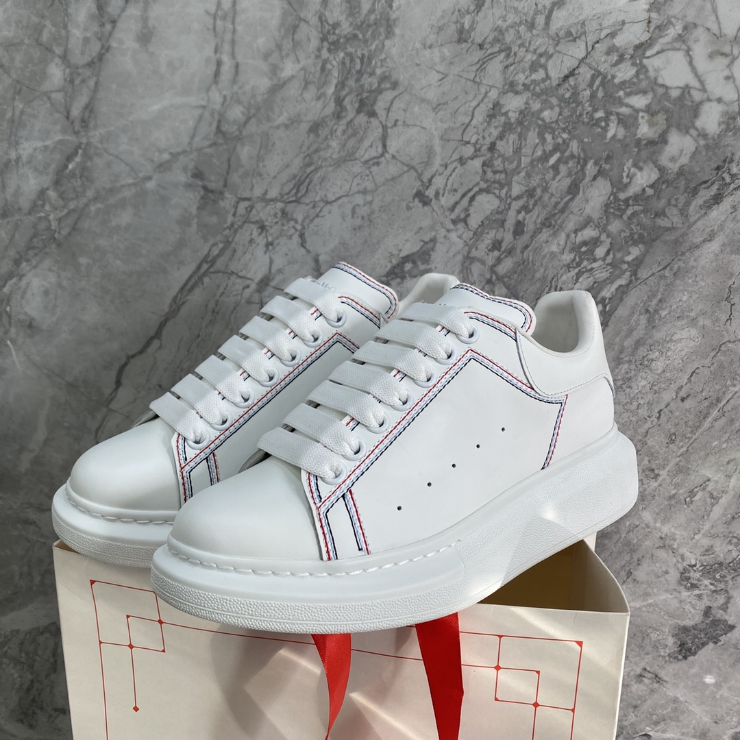 Alexander Mcqueen Male Basic Shoes White M-l-s