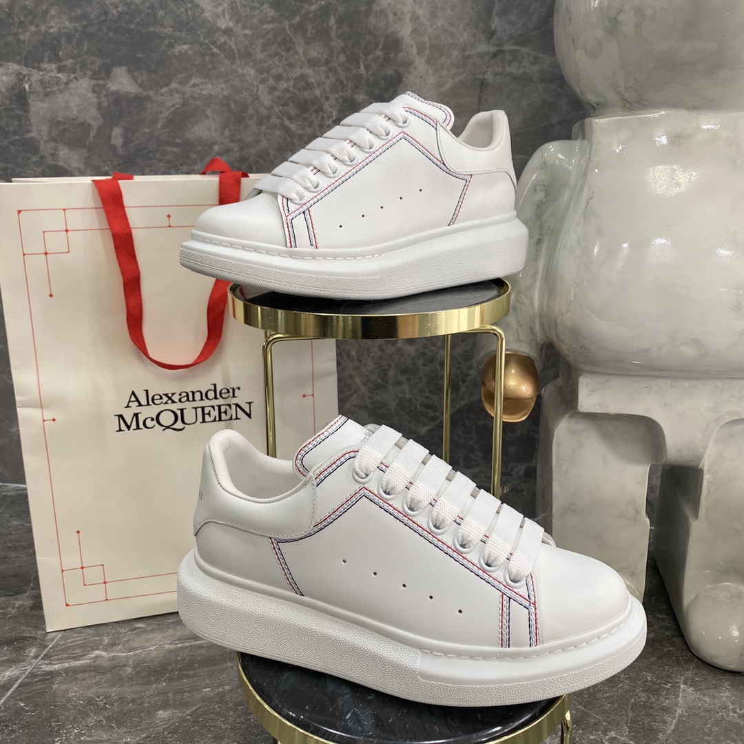 Alexander Mcqueen Male Basic Shoes White M-l-s