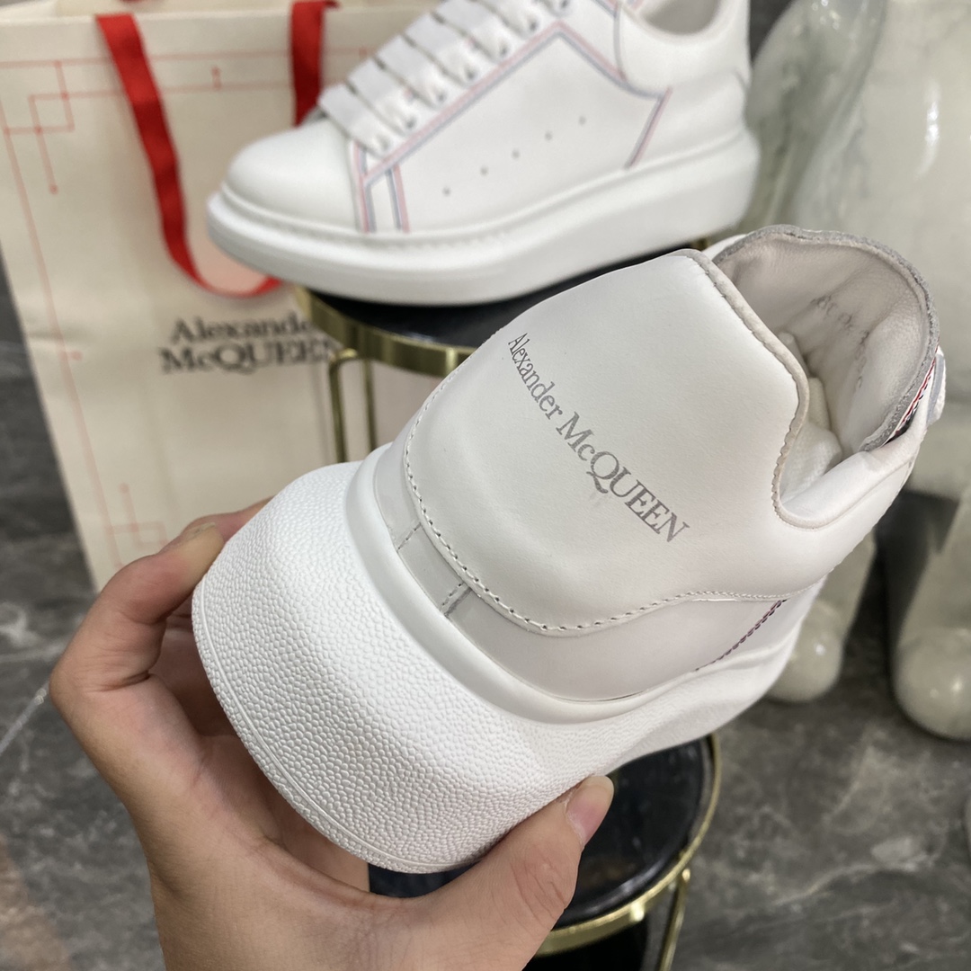 Alexander Mcqueen Male Basic Shoes White M-l-s