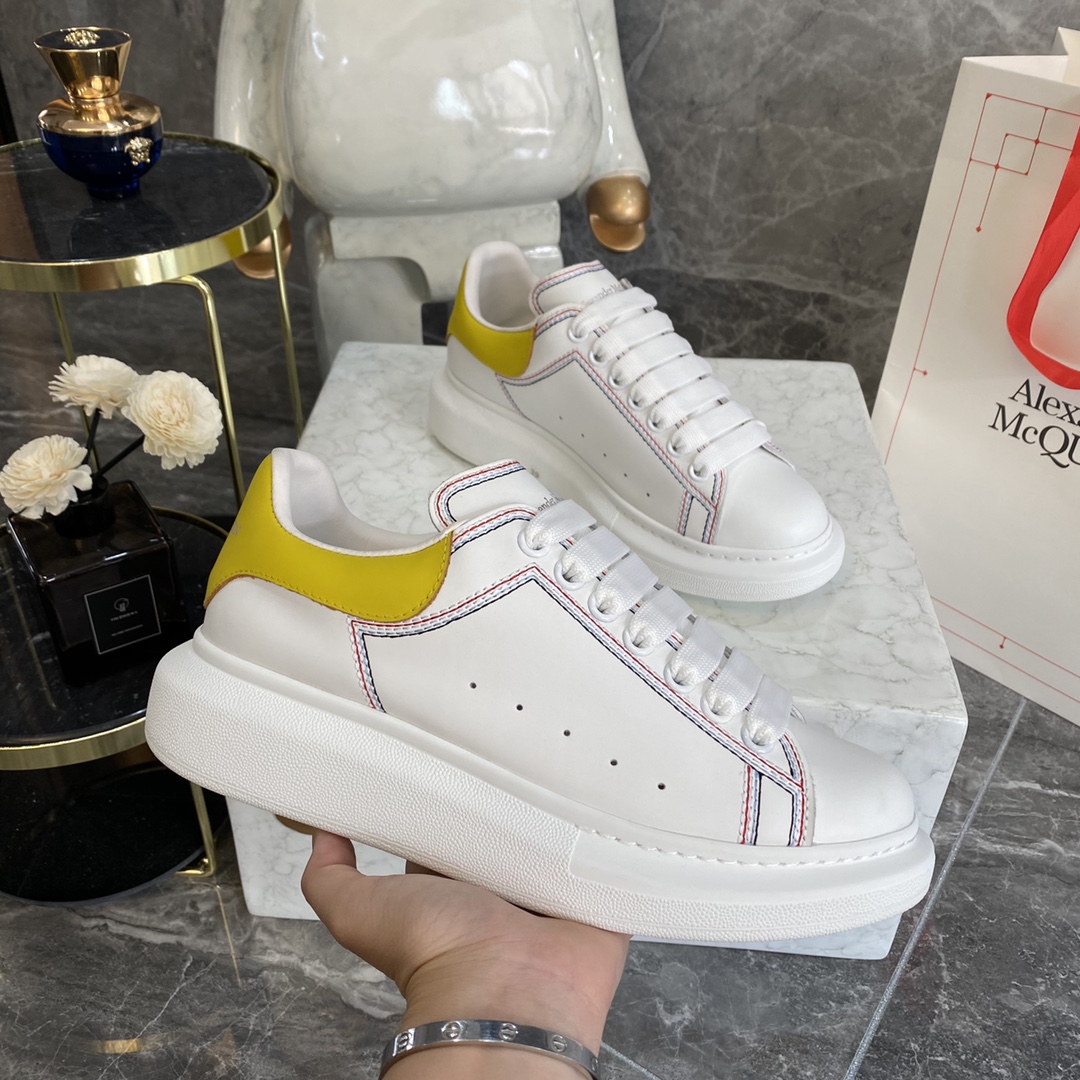 Alexander Mcqueen Male Basic Shoes White M-l-s