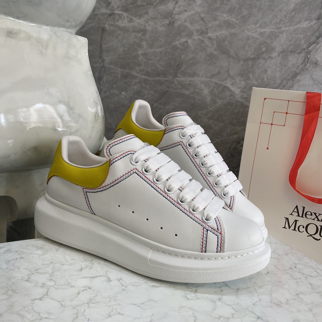 Alexander Mcqueen Male Basic Shoes White M-l-s