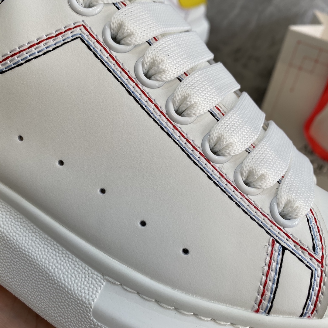 Alexander Mcqueen Male Basic Shoes White M-l-s