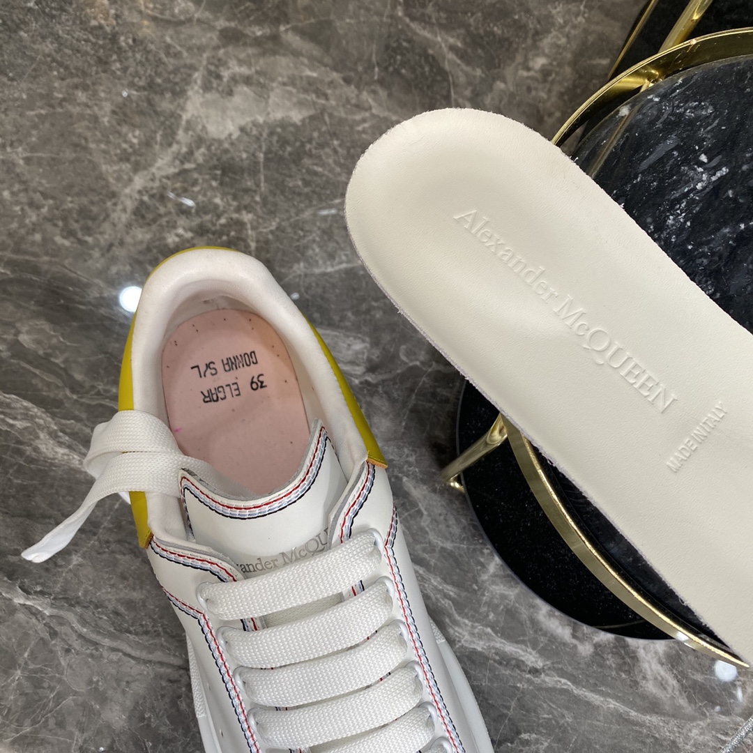 Alexander Mcqueen Male Basic Shoes White M-l-s