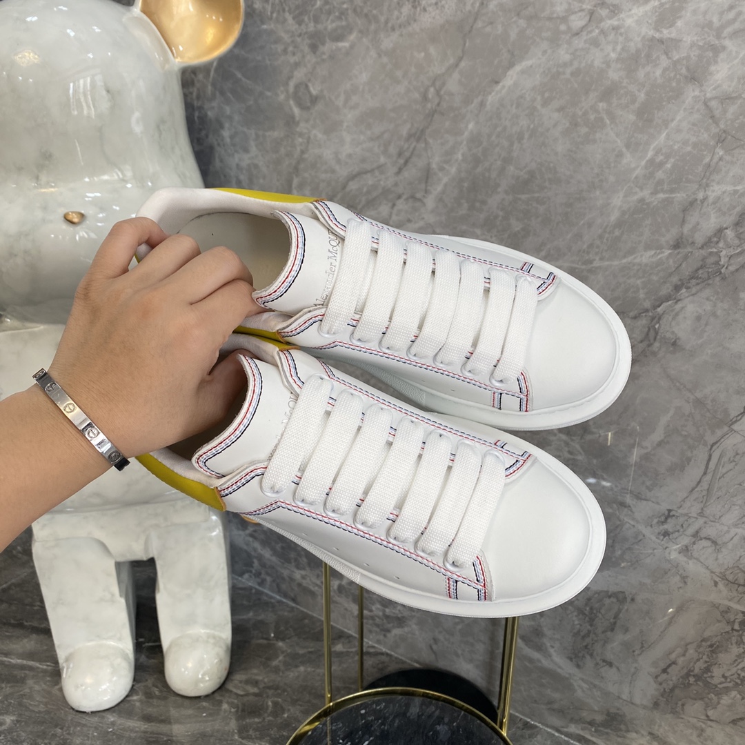 Alexander Mcqueen Male Basic Shoes White M-l-s