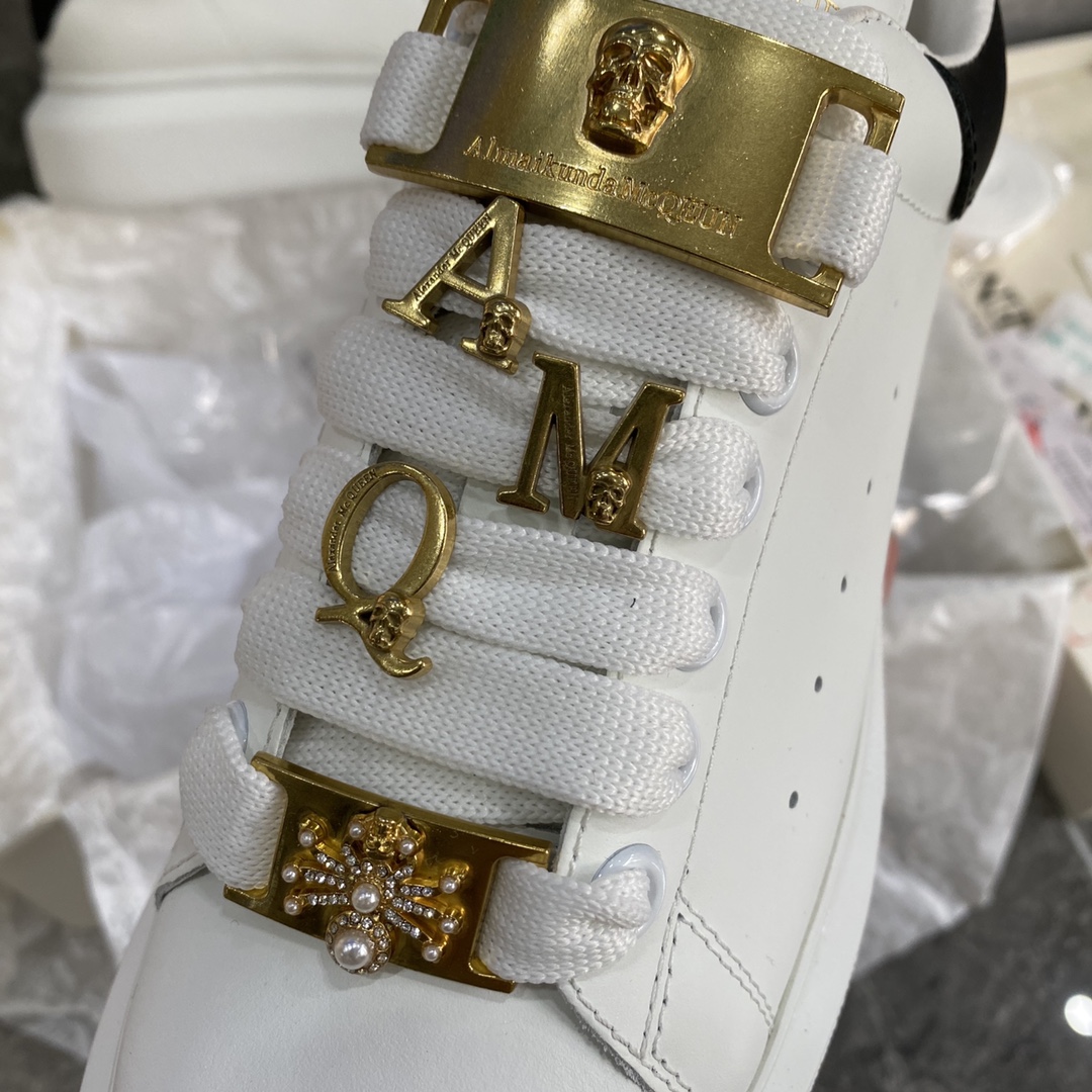 Alexander Mcqueen Male Basic Shoes White M-l-s