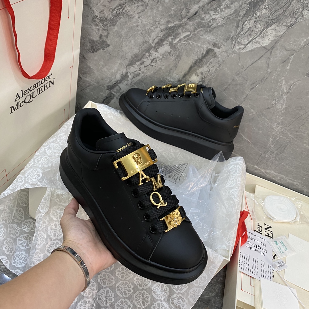 Alexander Mcqueen Male Basic Shoes White M-l-s