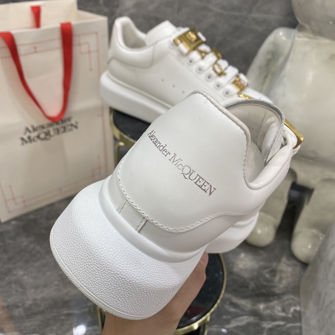 Alexander Mcqueen Male Basic Shoes White M-l-s