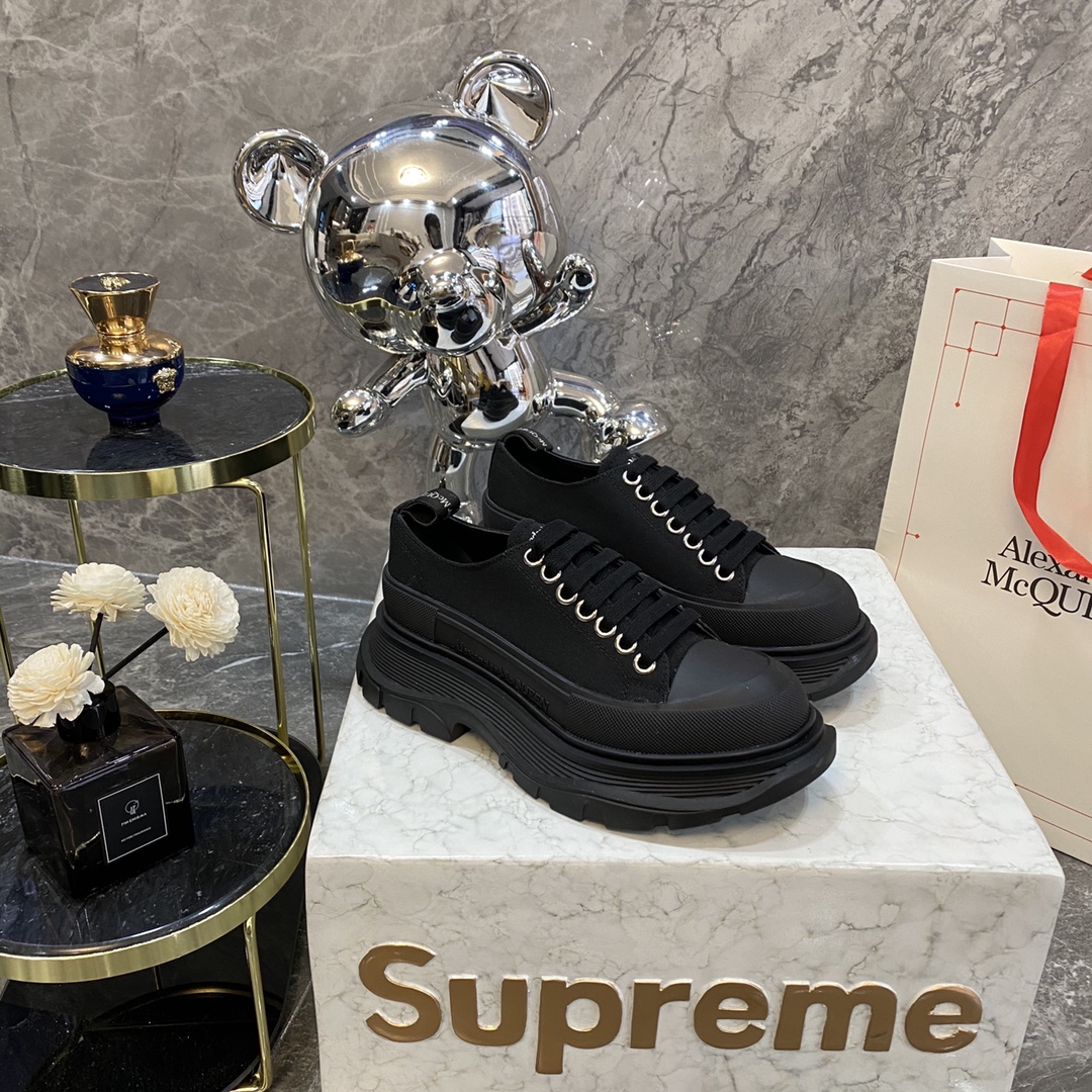 Alexander Mcqueen Male Basic Shoes White M-l-s