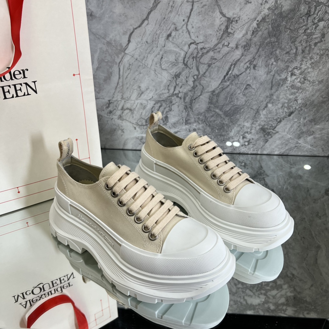 Alexander Mcqueen Male Basic Shoes White M-l-s
