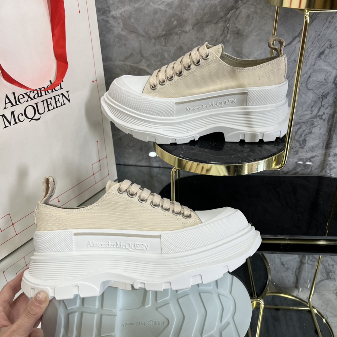 Alexander Mcqueen Male Basic Shoes White M-l-s