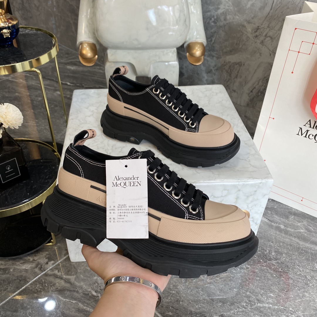 Alexander Mcqueen Male Basic Shoes White M-l-s