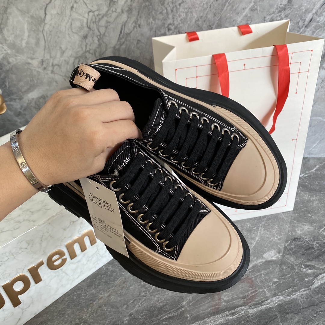 Alexander Mcqueen Male Basic Shoes White M-l-s