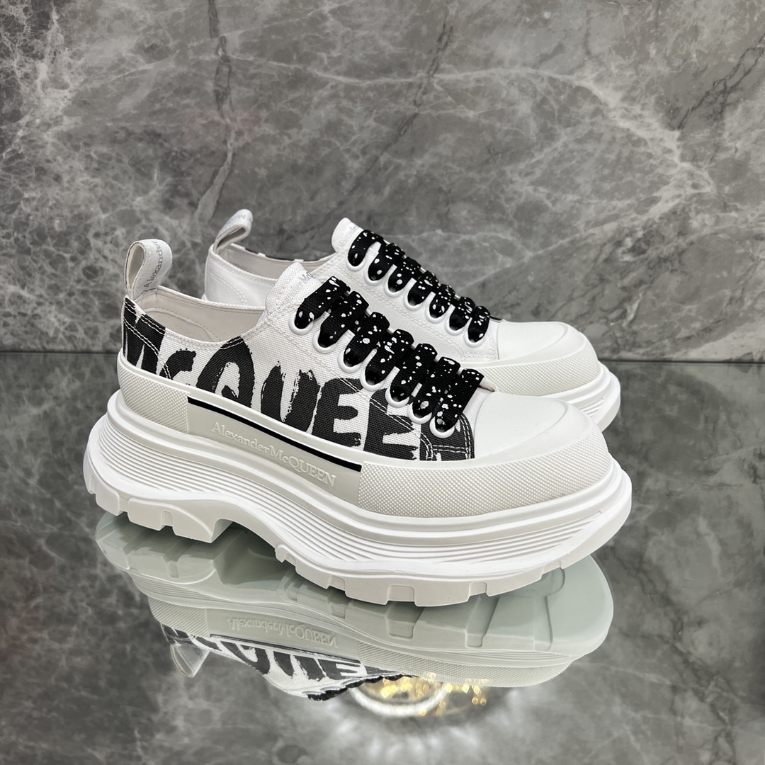 Alexander Mcqueen Male Basic Shoes White M-l-s