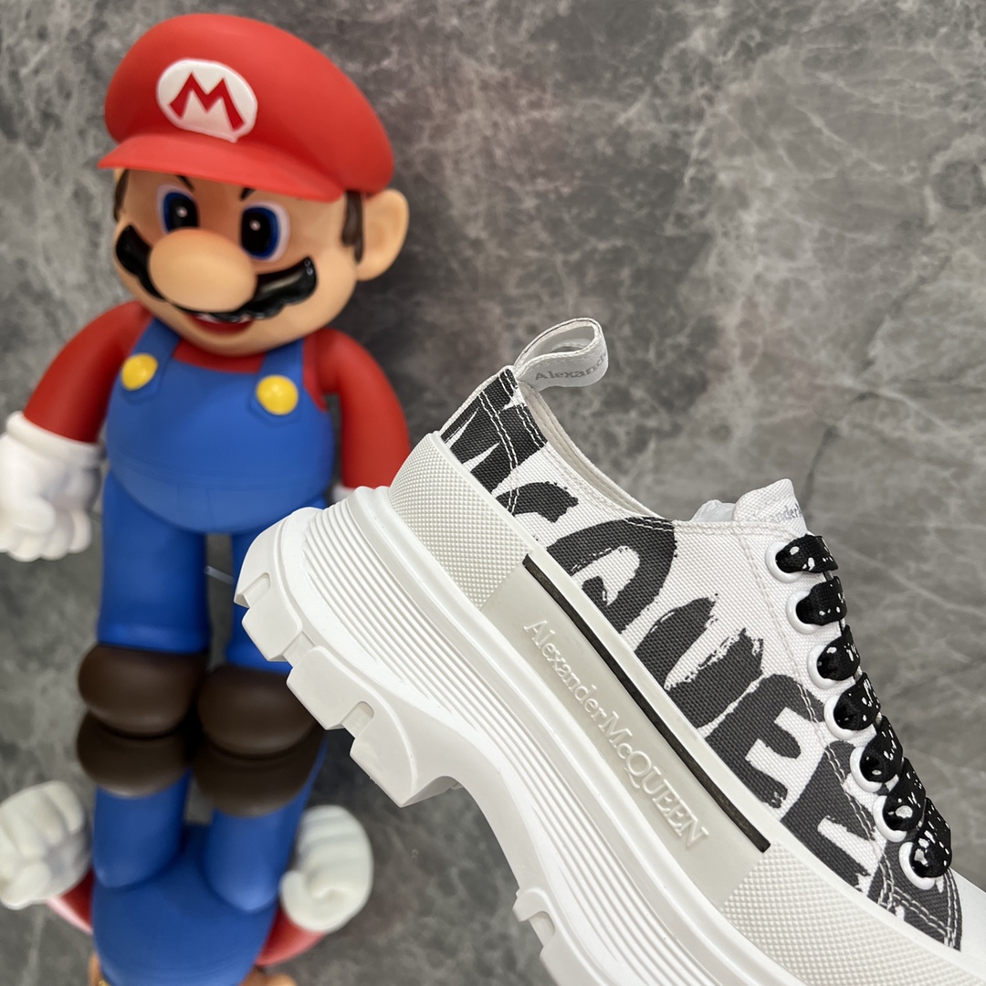 Alexander Mcqueen Male Basic Shoes White M-l-s