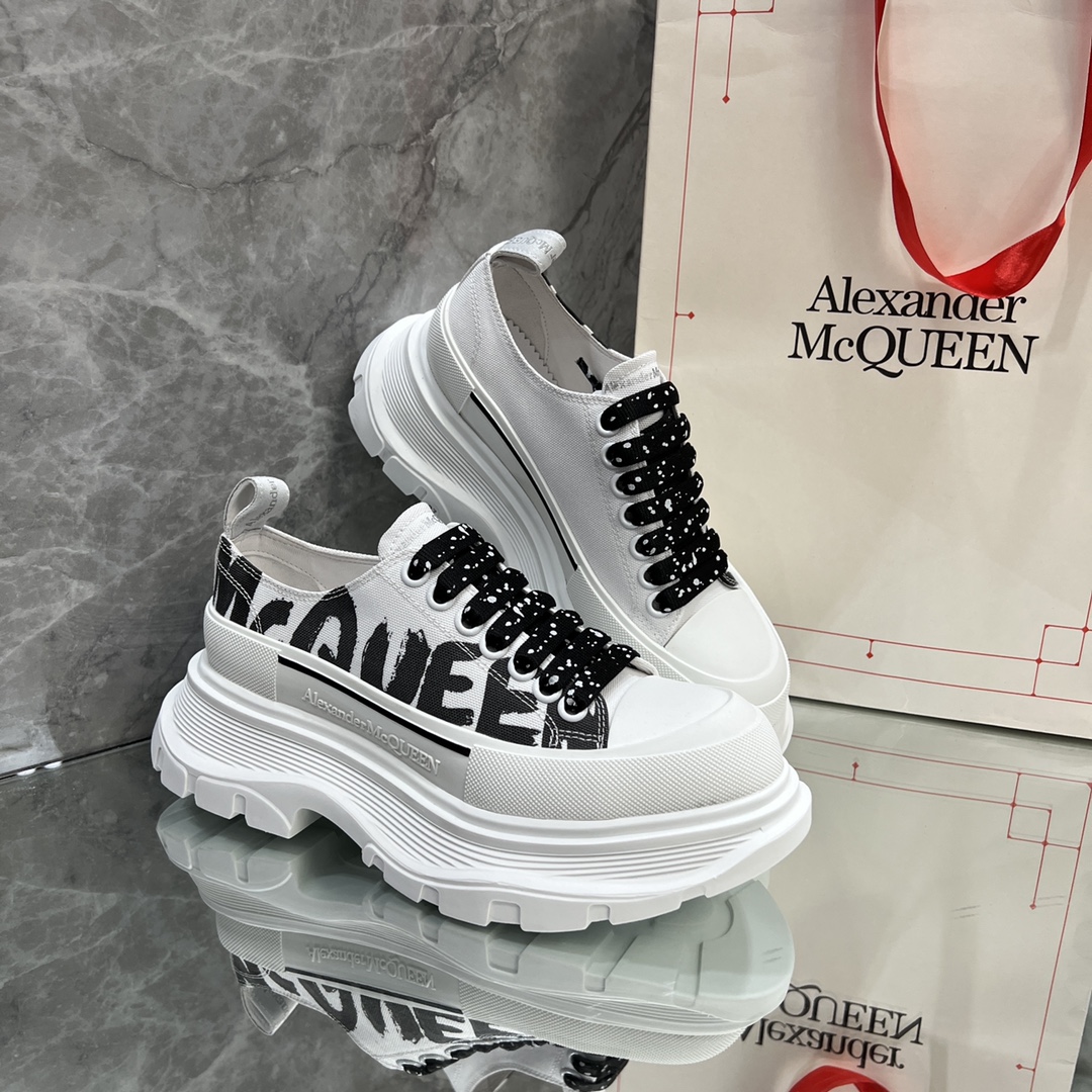Alexander Mcqueen Male Basic Shoes White M-l-s