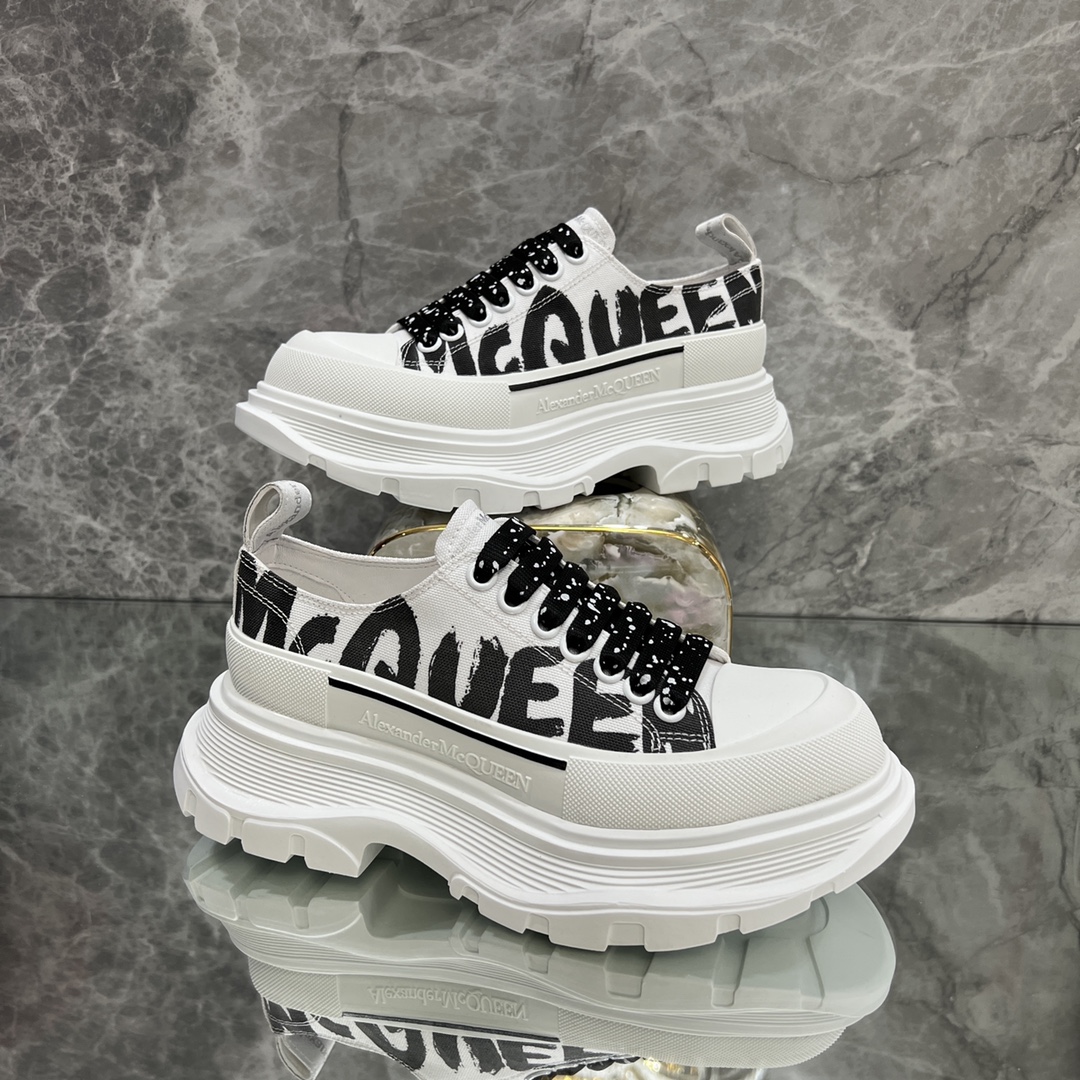 Alexander Mcqueen Male Basic Shoes White M-l-s