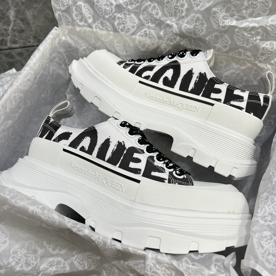 Alexander Mcqueen Male Basic Shoes White M-l-s