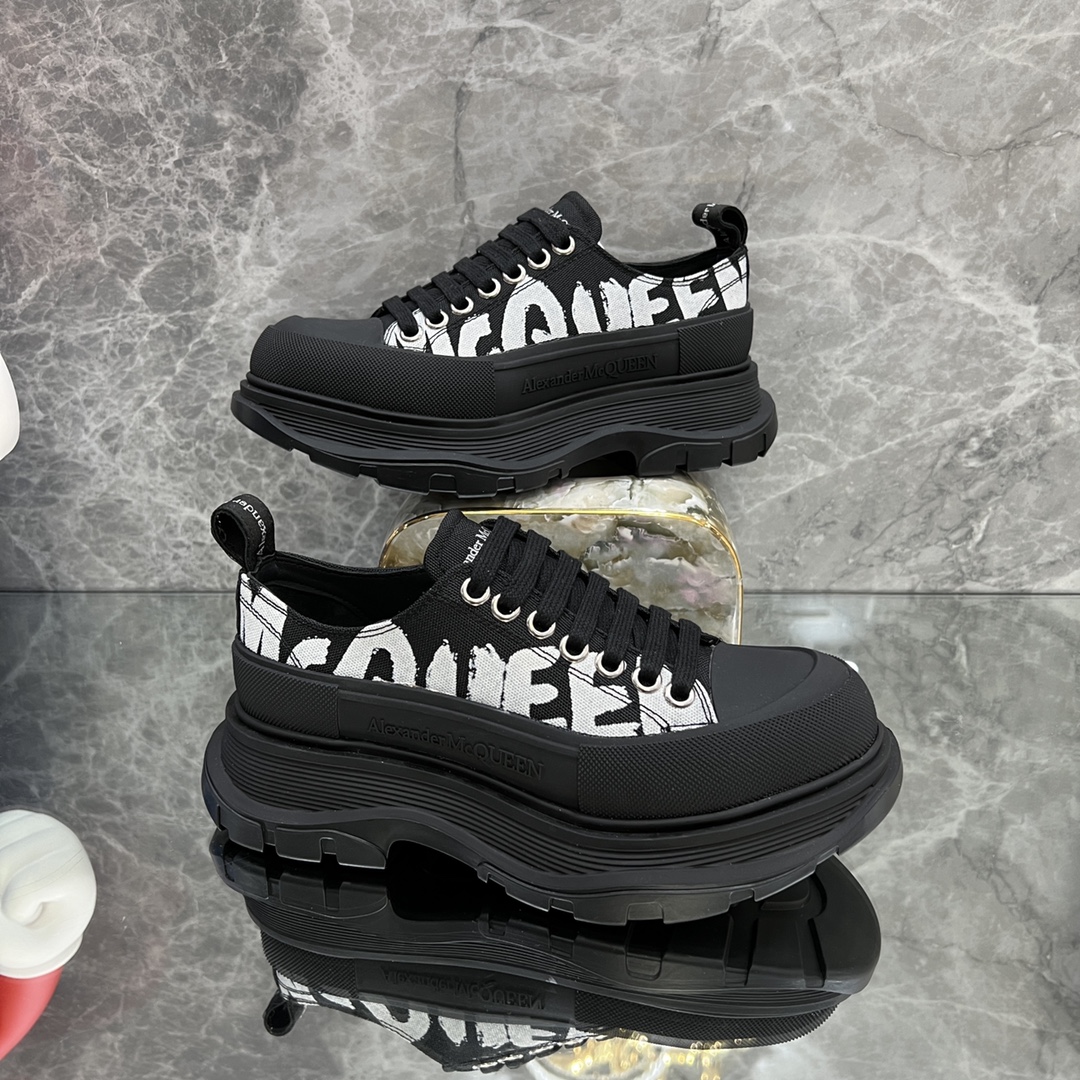 Alexander Mcqueen Male Basic Shoes White M-l-s