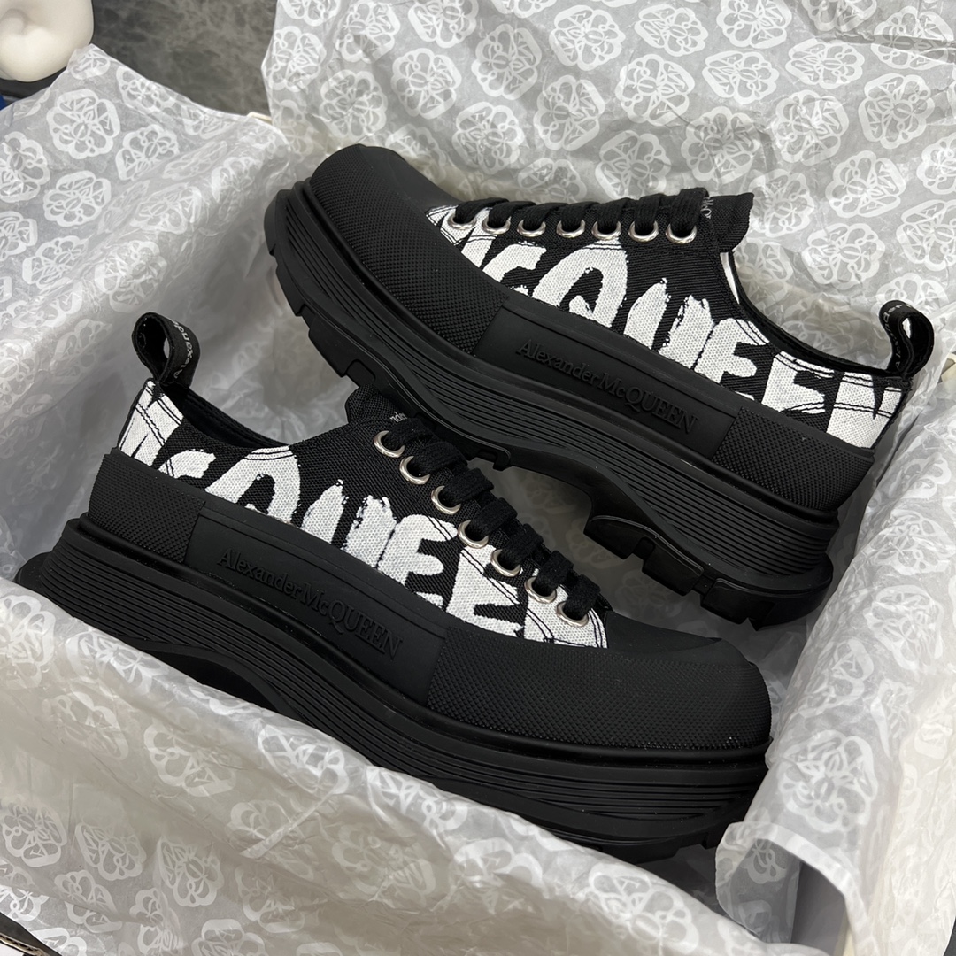 Alexander Mcqueen Male Basic Shoes White M-l-s