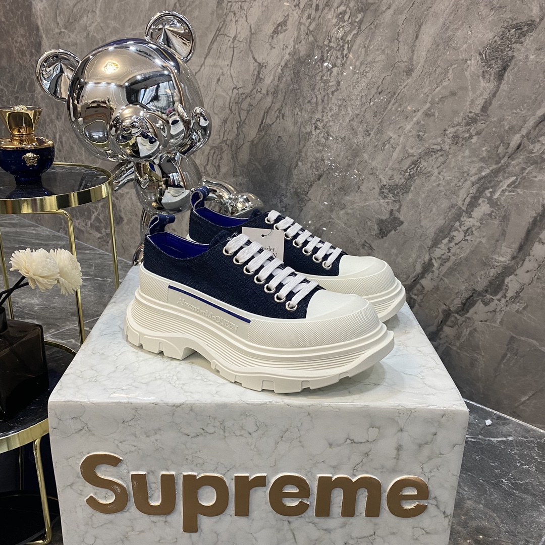 Alexander Mcqueen Male Basic Shoes White M-l-s