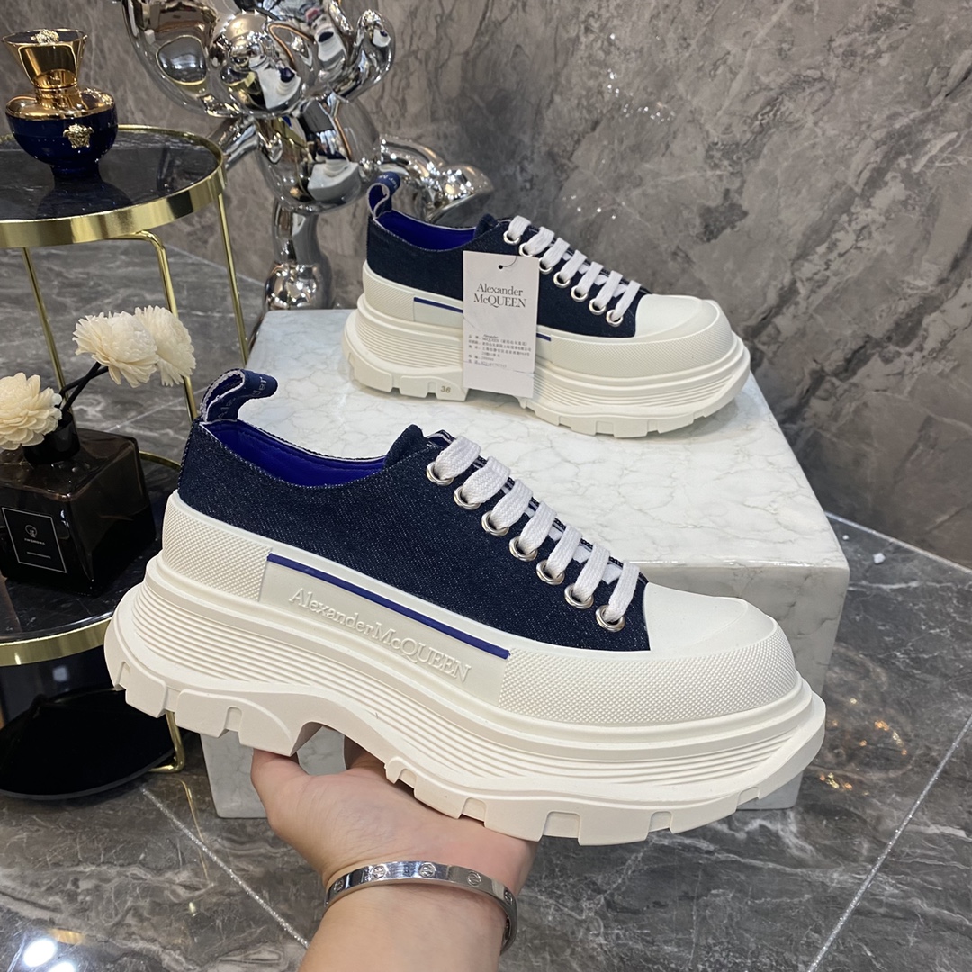 Alexander Mcqueen Male Basic Shoes White M-l-s