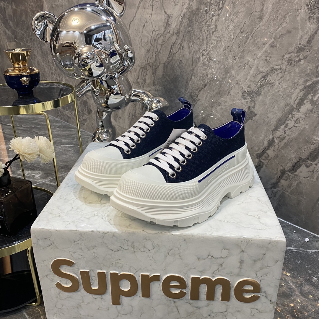 Alexander Mcqueen Male Basic Shoes White M-l-s