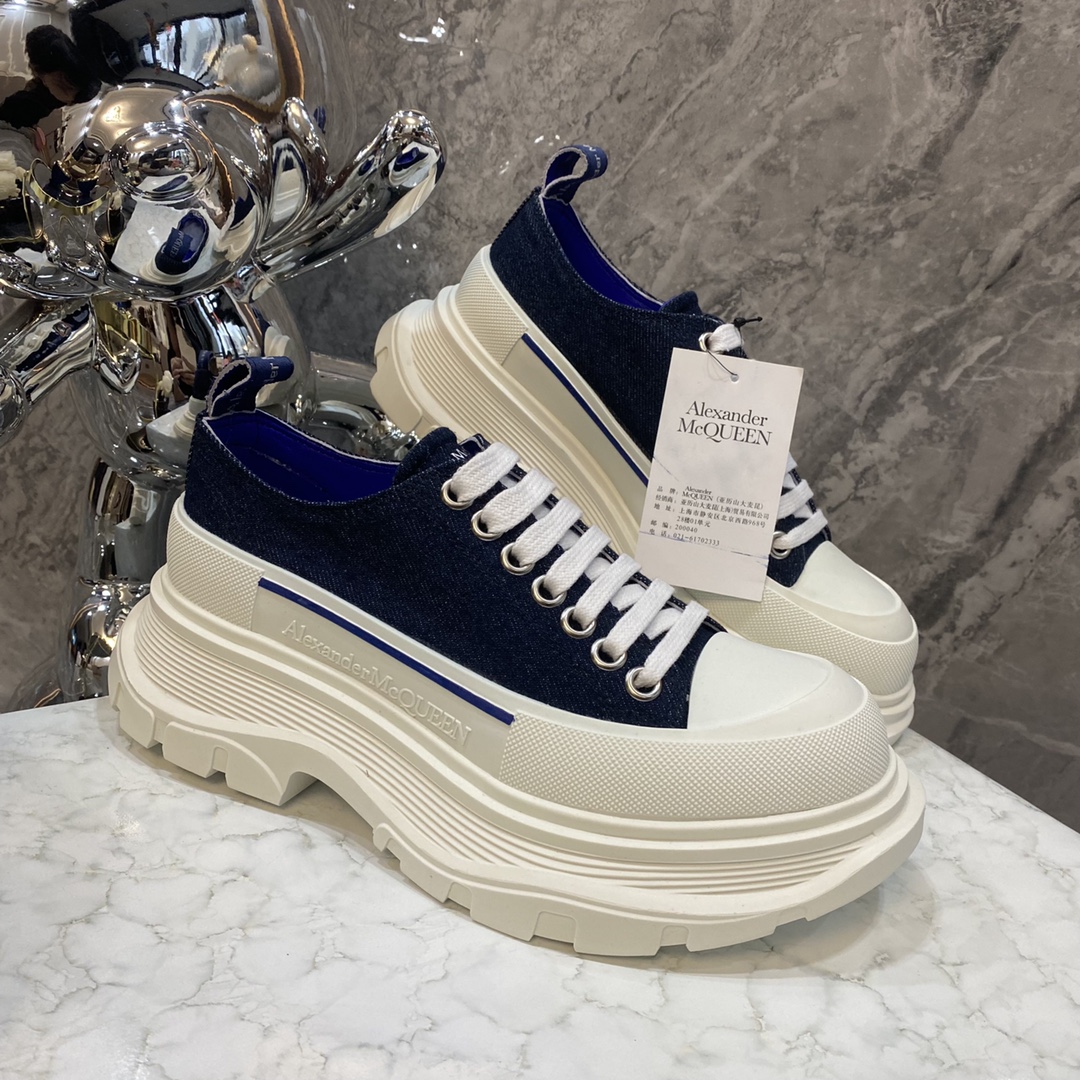 Alexander Mcqueen Male Basic Shoes White M-l-s