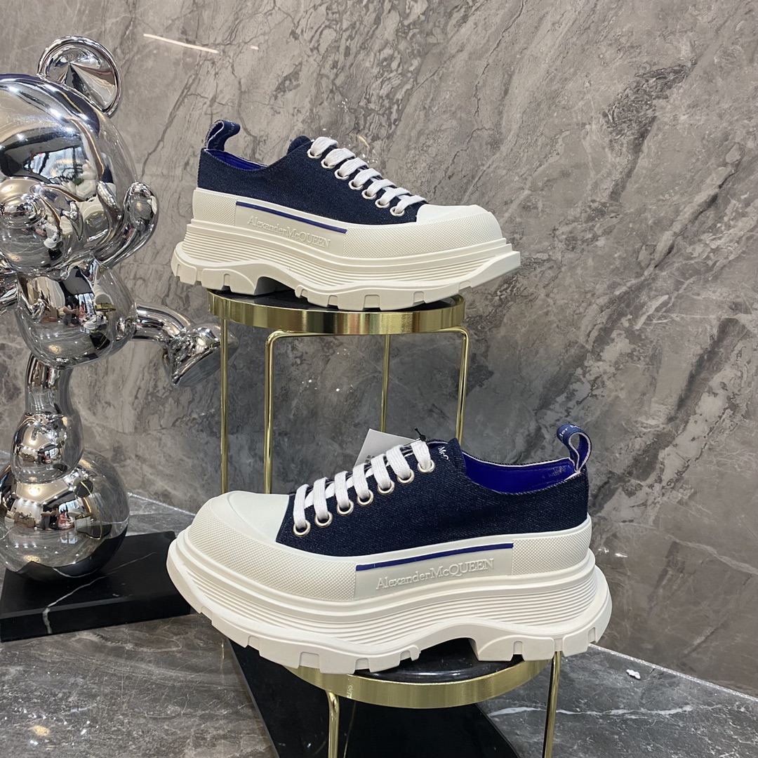 Alexander Mcqueen Male Basic Shoes White M-l-s