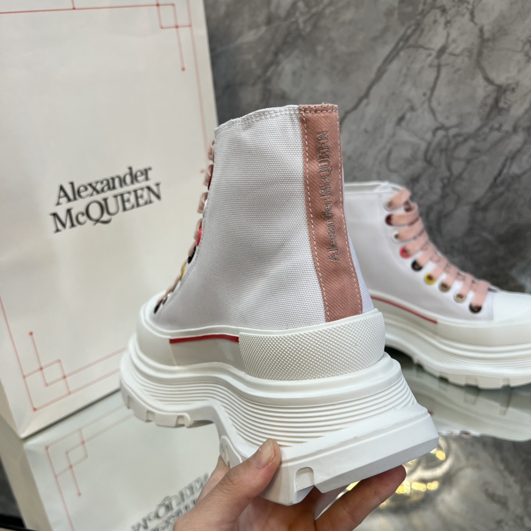 Alexander Mcqueen Male Basic Shoes White M-l-s