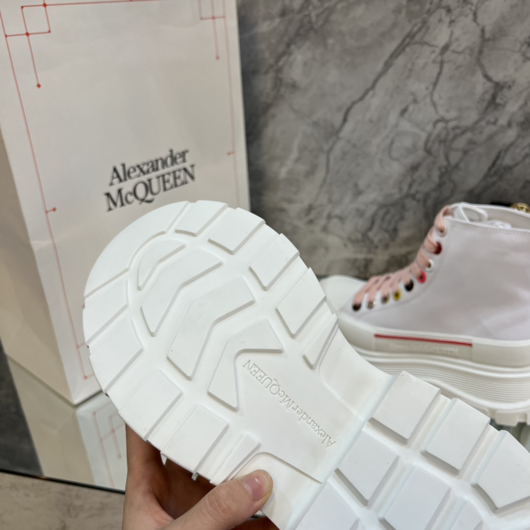 Alexander Mcqueen Male Basic Shoes White M-l-s