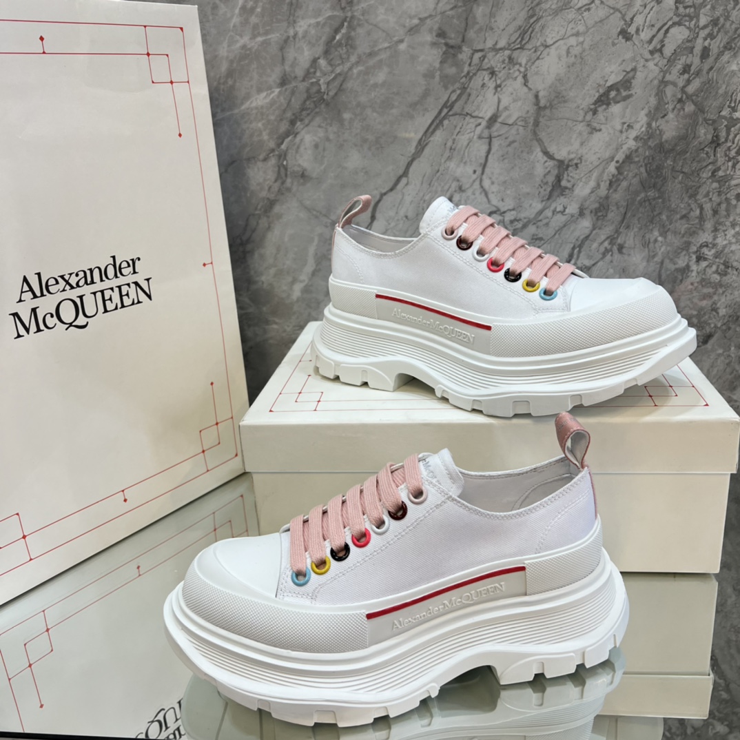 Alexander Mcqueen Male Basic Shoes White M-l-s