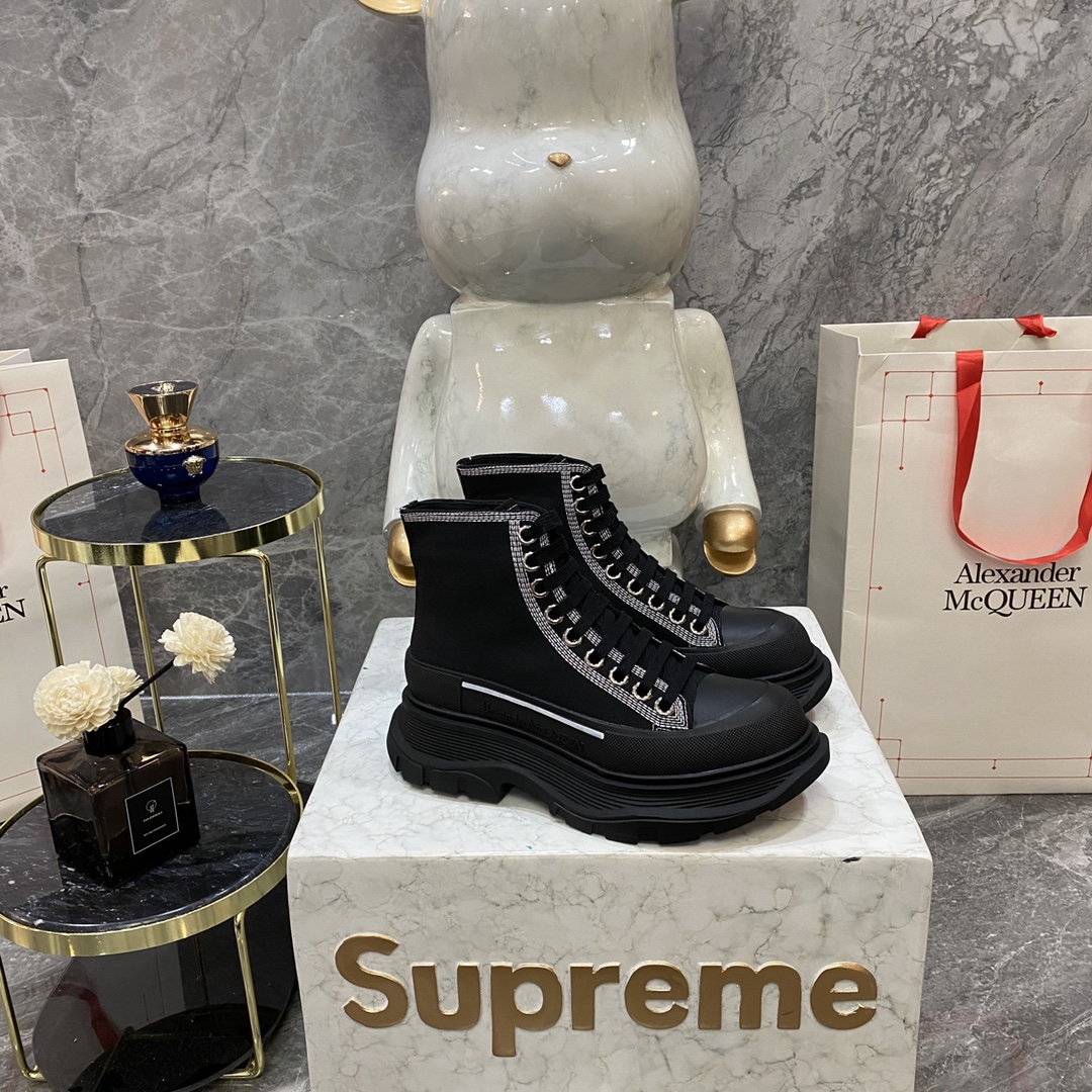 Alexander Mcqueen Male Basic Shoes White M-l-s