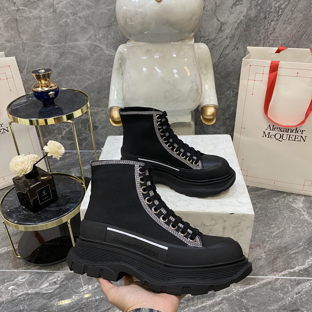 Alexander Mcqueen Male Basic Shoes White M-l-s