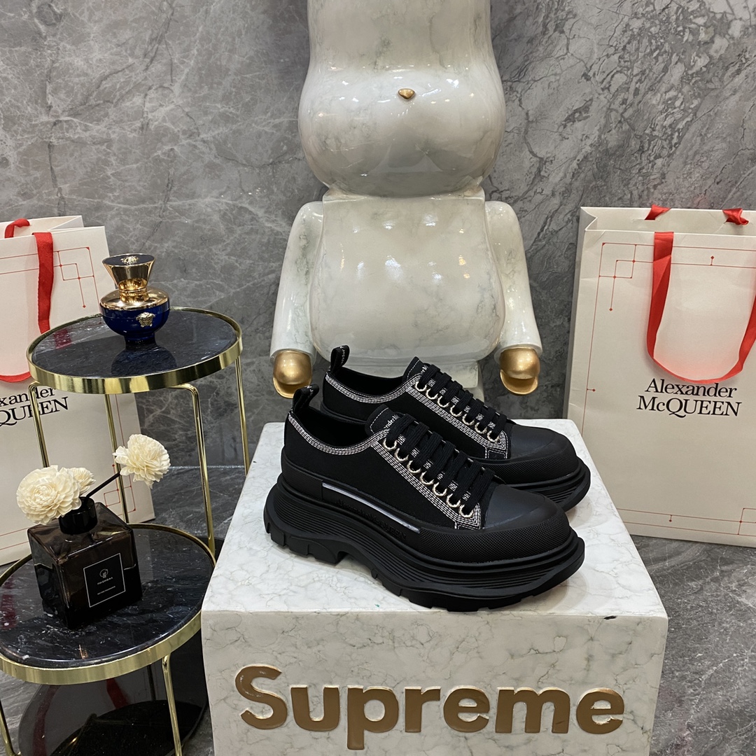 Alexander Mcqueen Male Basic Shoes White M-l-s