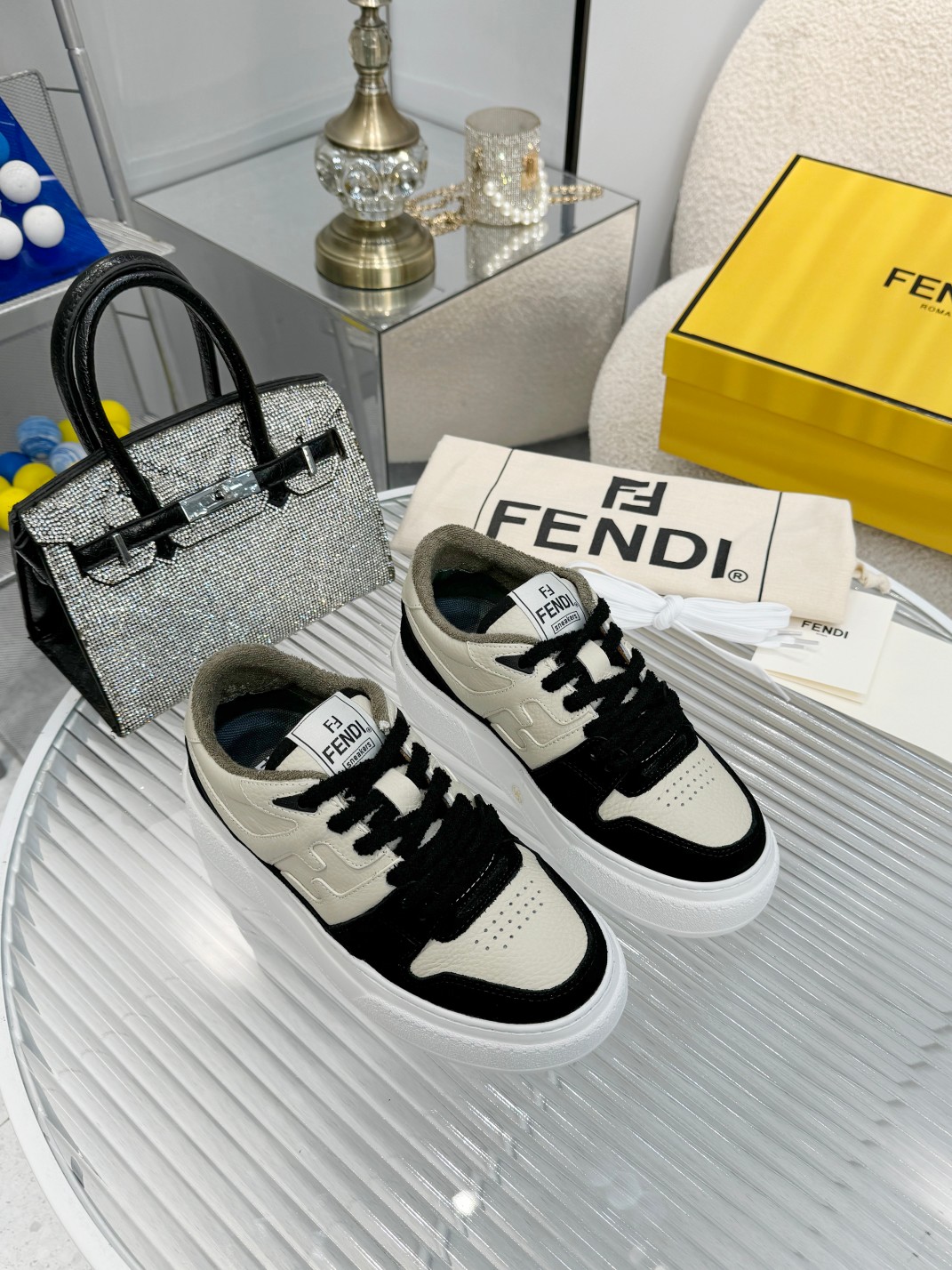 Fendi Louis Vuitton Male Sneakers Mesh Breathable M-s