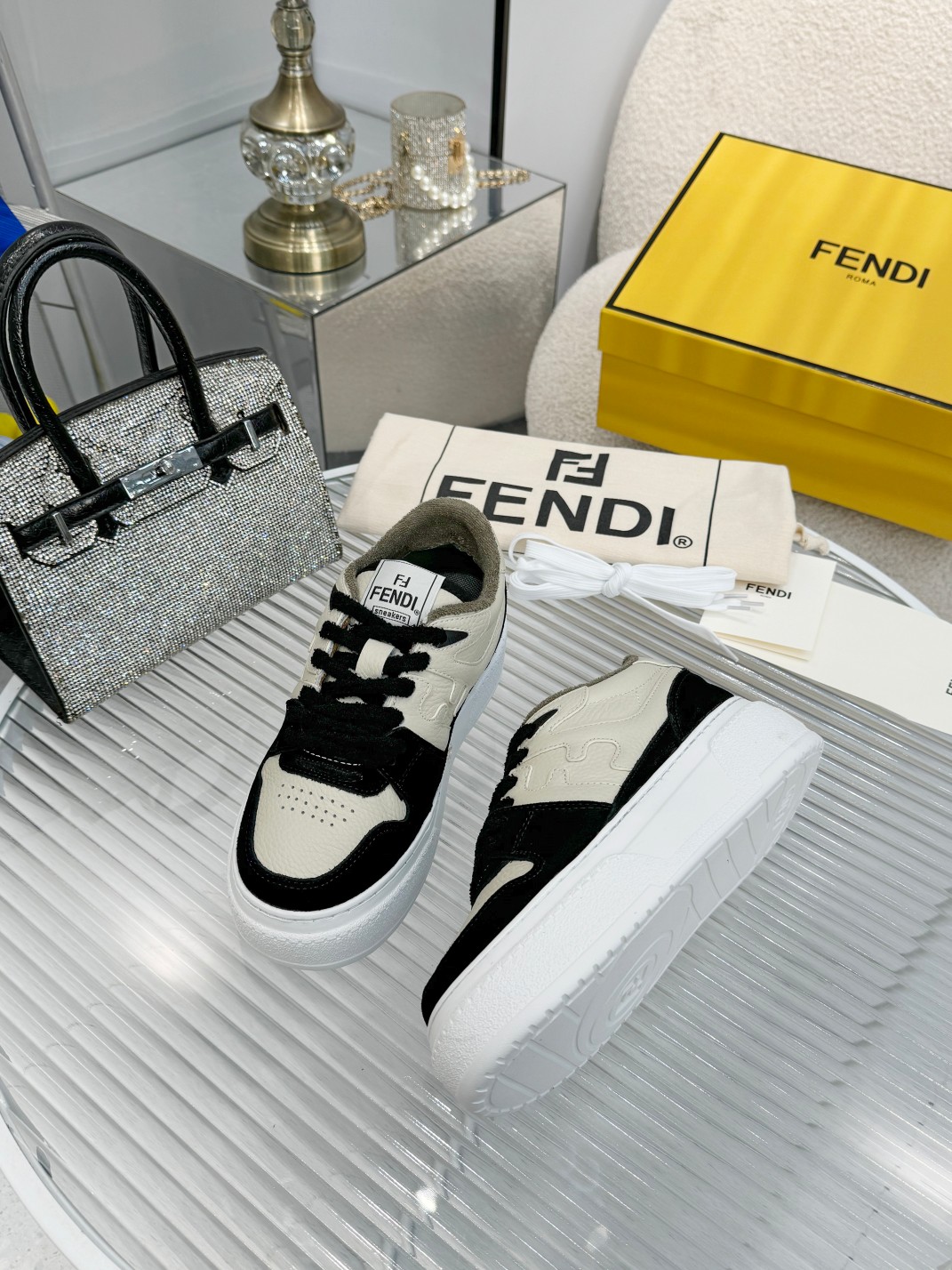 Fendi Louis Vuitton Male Sneakers Mesh Breathable M-s