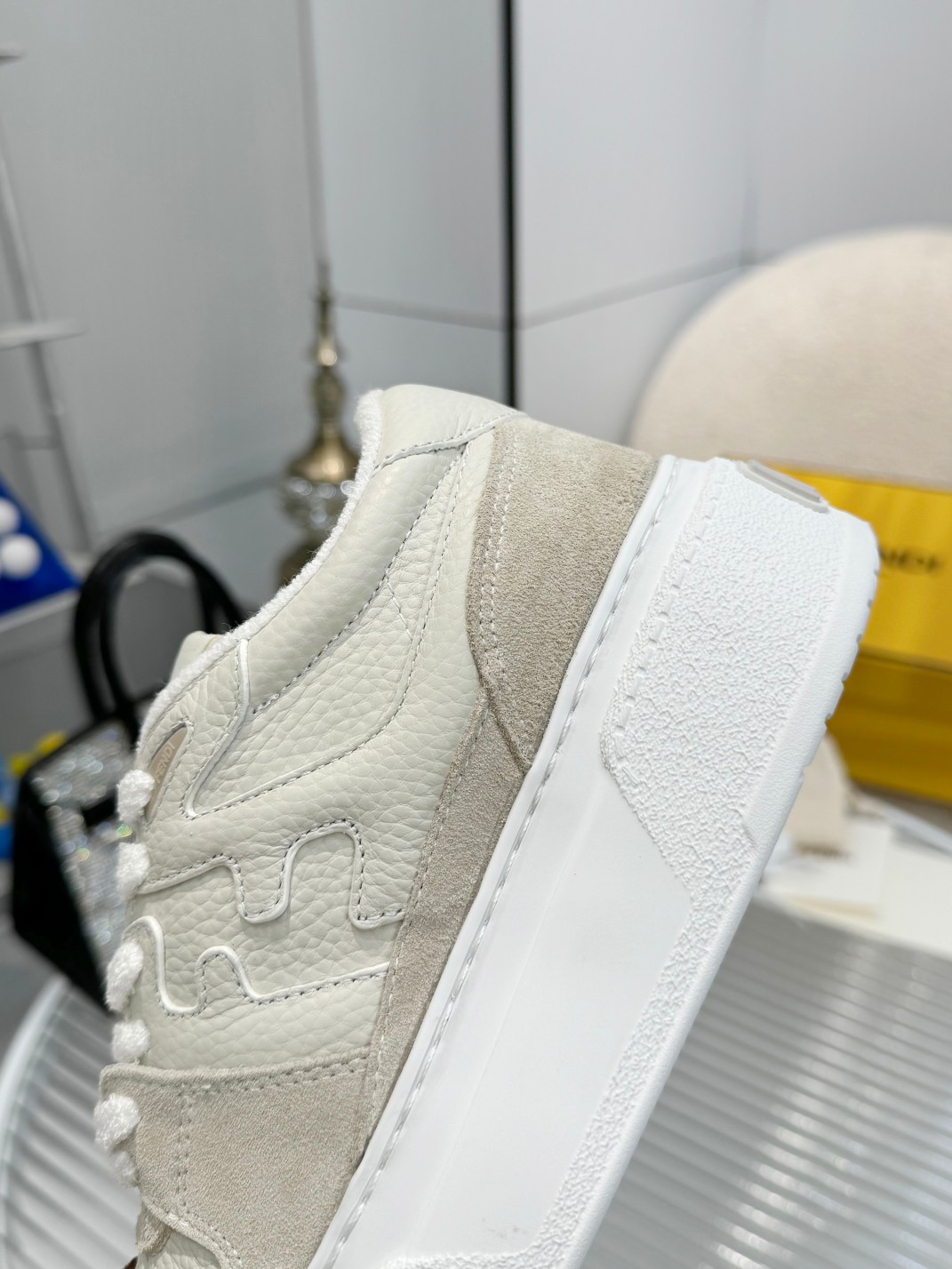 Fendi Louis Vuitton Male Sneakers Mesh Breathable M-s