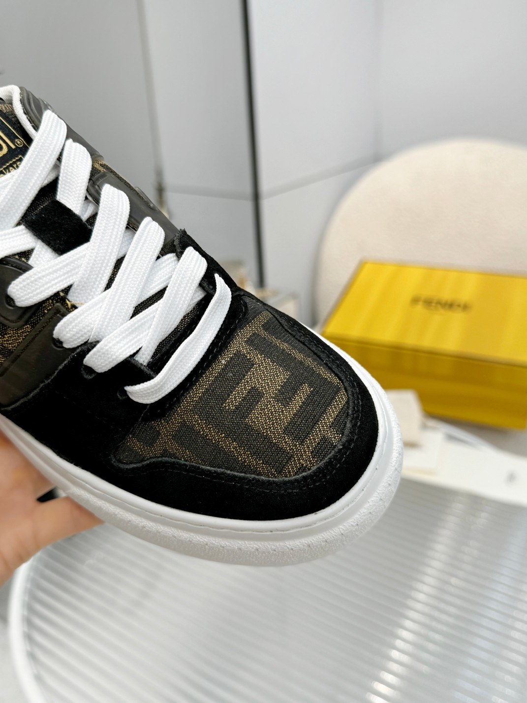 Fendi Louis Vuitton Male Sneakers Mesh Breathable M-s
