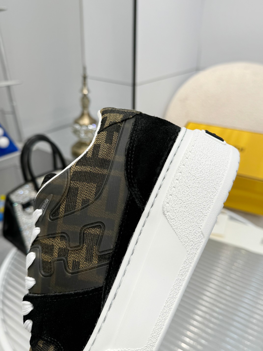 Fendi Louis Vuitton Male Sneakers Mesh Breathable M-s