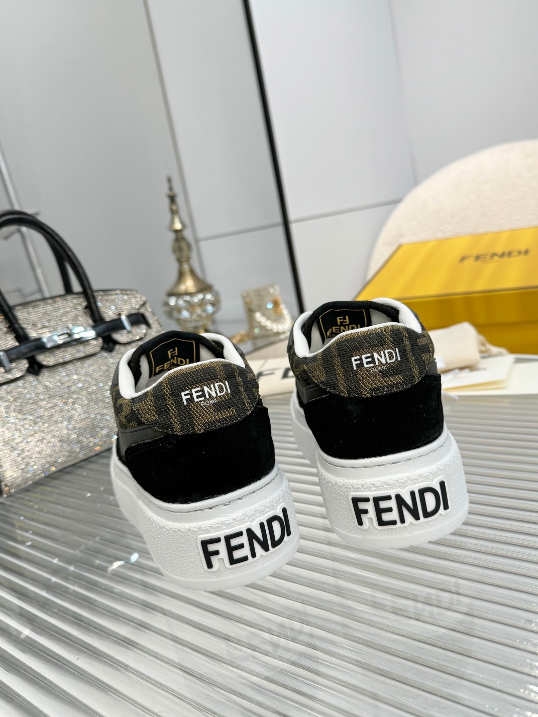 Fendi Louis Vuitton Male Sneakers Mesh Breathable M-s