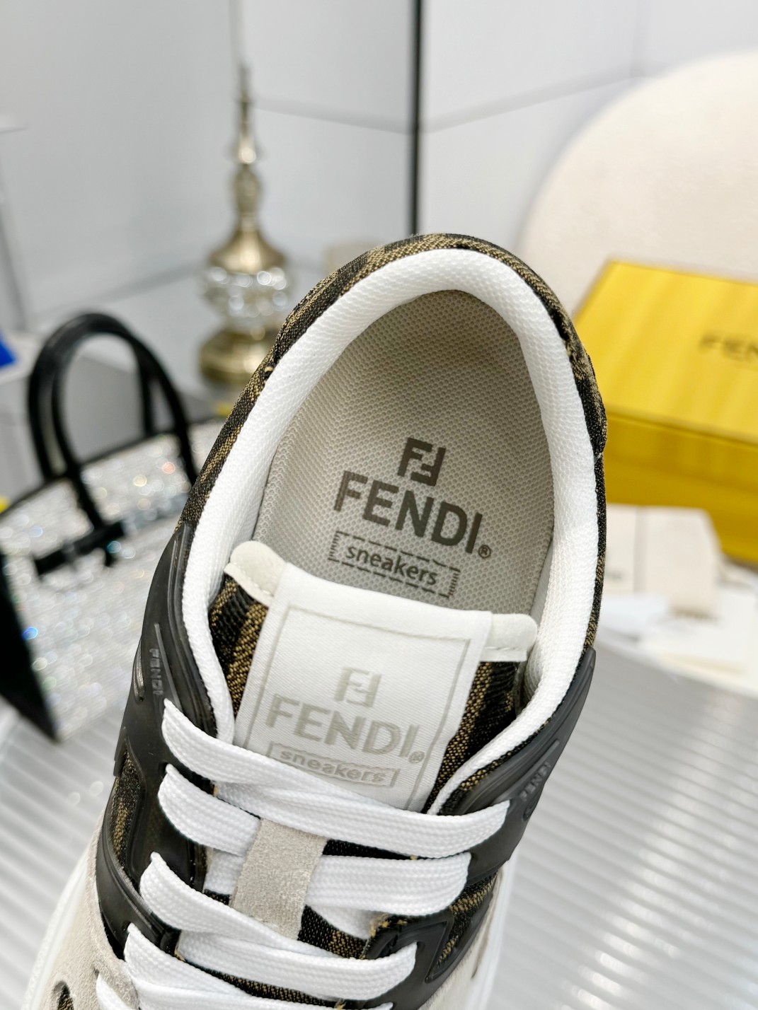Fendi Louis Vuitton Male Sneakers Mesh Breathable M-s